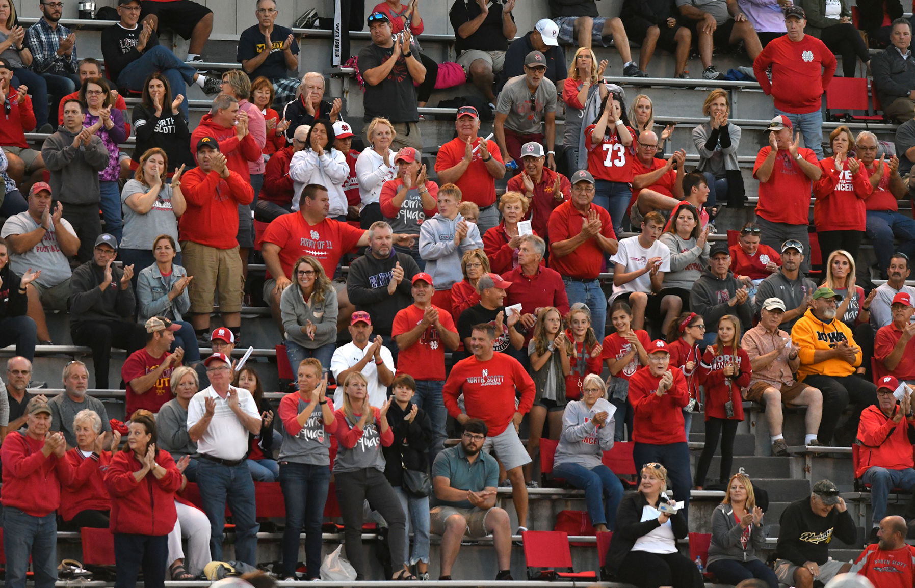 North Scott at Davenport Central football